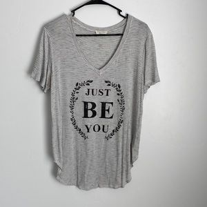 Just Be a You V Neck
